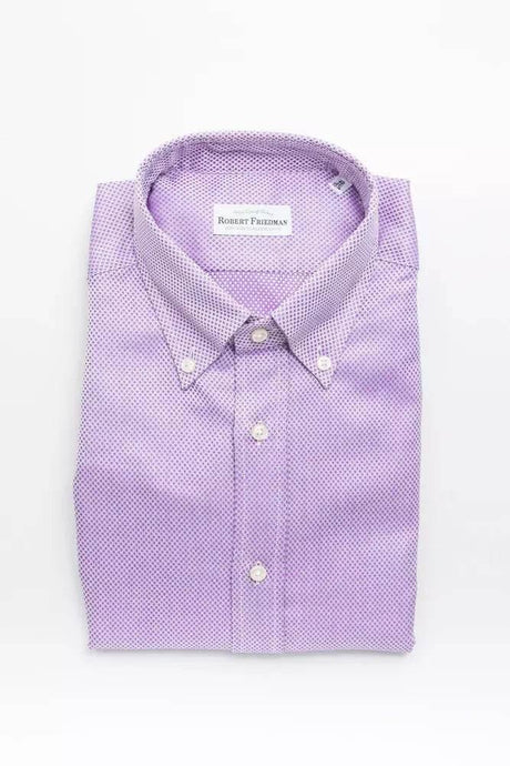 Robert Friedman Multicolor Cotton Men Shirt - Hilstor
