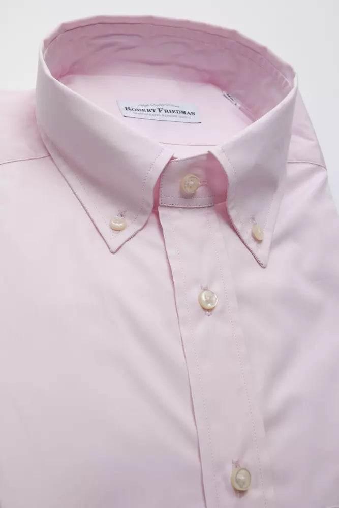 Robert Friedman Multicolor Cotton Men Shirt - Hilstor