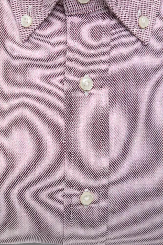 Robert Friedman Red Cotton Men Shirt - Hilstor