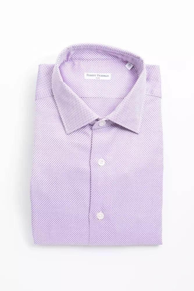 Robert Friedman Multicolor Cotton Men Shirt - Hilstor