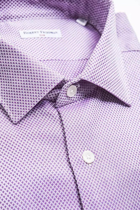 Robert Friedman Multicolor Cotton Men Shirt - Hilstor