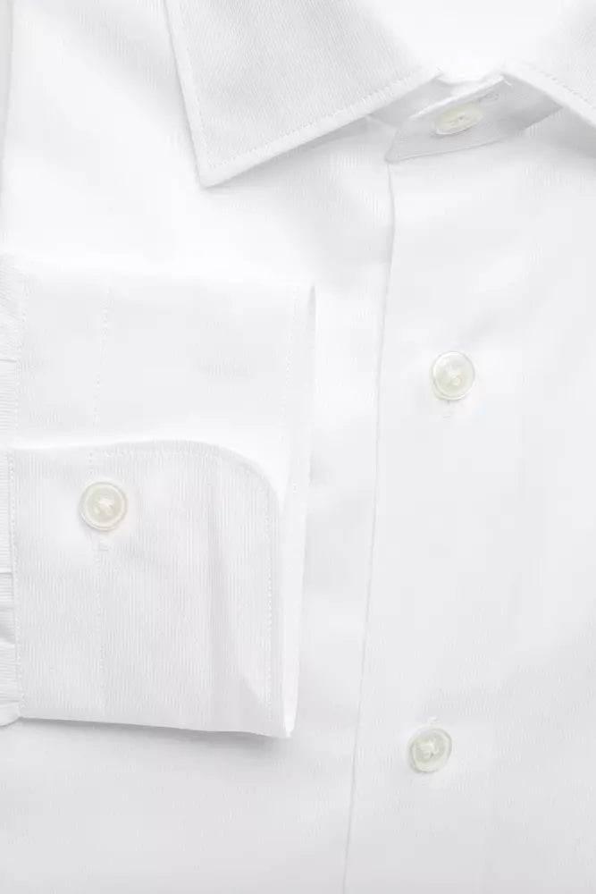 Robert Friedman White Cotton Men Shirt - Hilstor