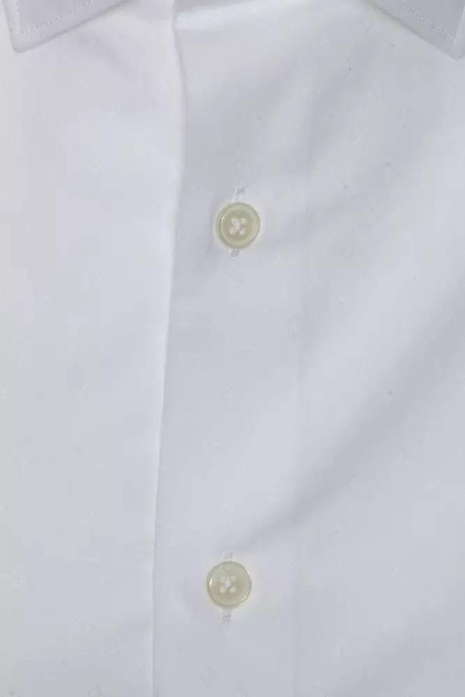 Robert Friedman White Cotton Men Shirt - Hilstor