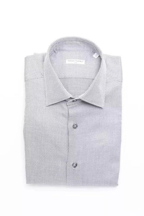 Robert Friedman Beige Cotton Men Shirt - Hilstor