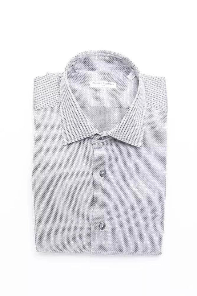 Robert Friedman Beige Cotton Men Shirt - Hilstor