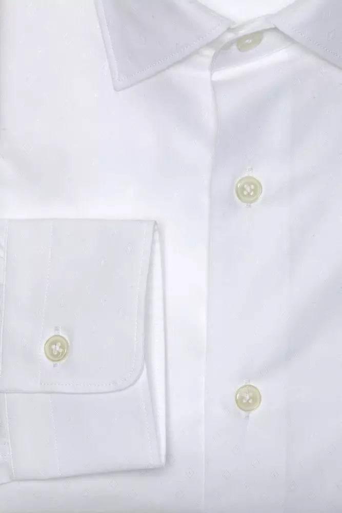 Robert Friedman White Cotton Men Shirt - Hilstor