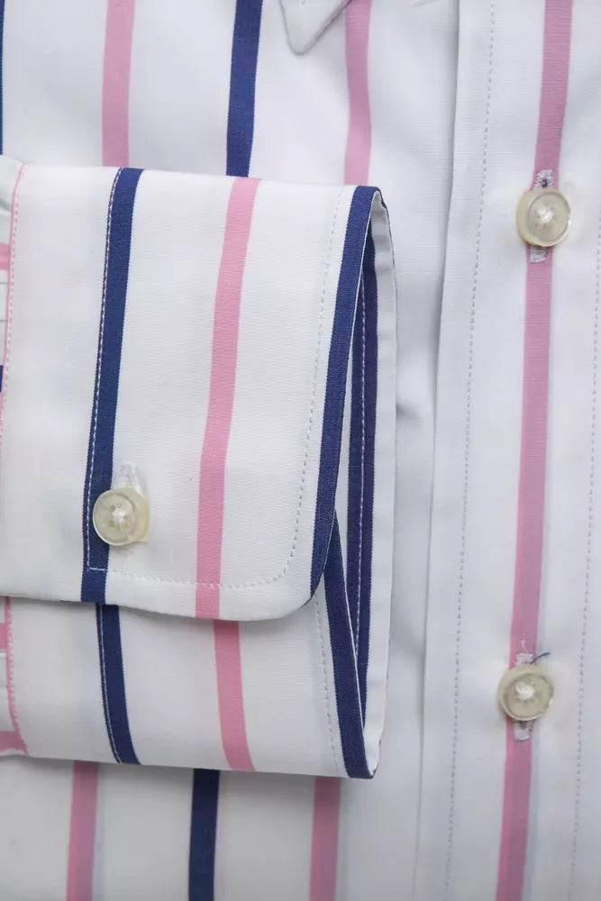 Robert Friedman White Cotton Men Shirt - Hilstor