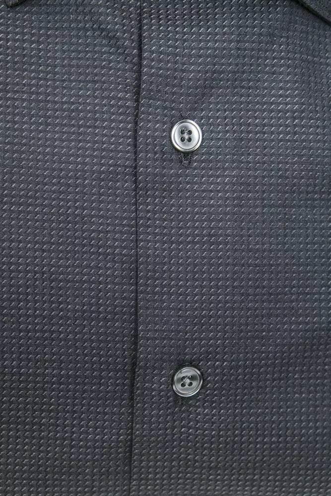 Robert Friedman Black Cotton Men Shirt - Hilstor