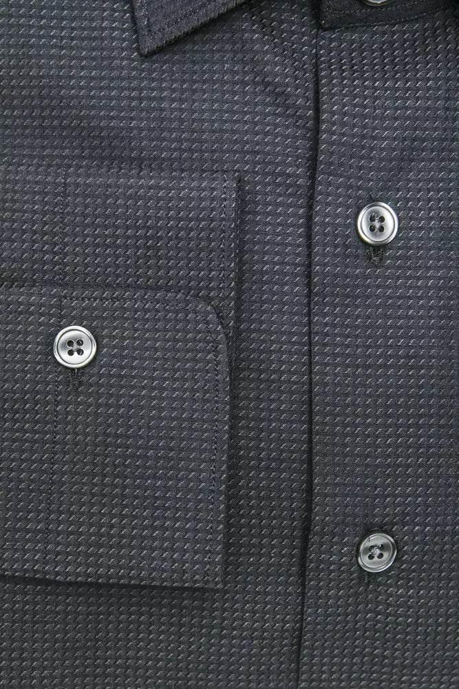 Robert Friedman Black Cotton Men Shirt - Hilstor