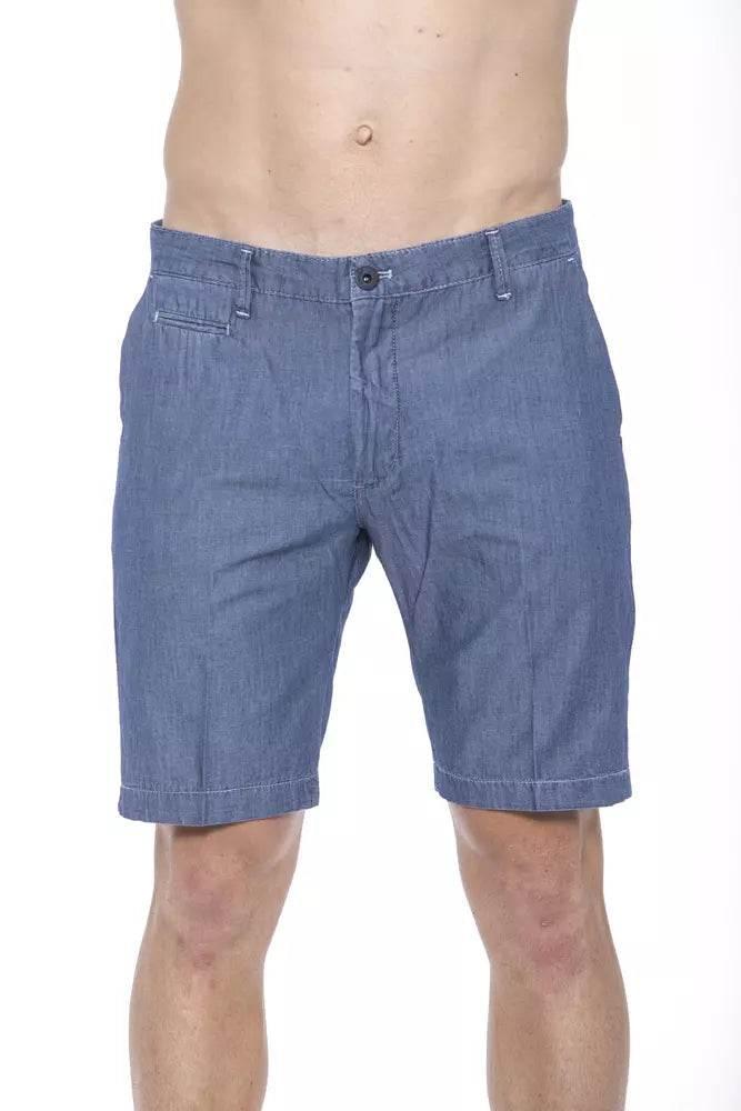 Armata Di Mare Chic Nautical Blue Bermuda Shorts - Hilstor