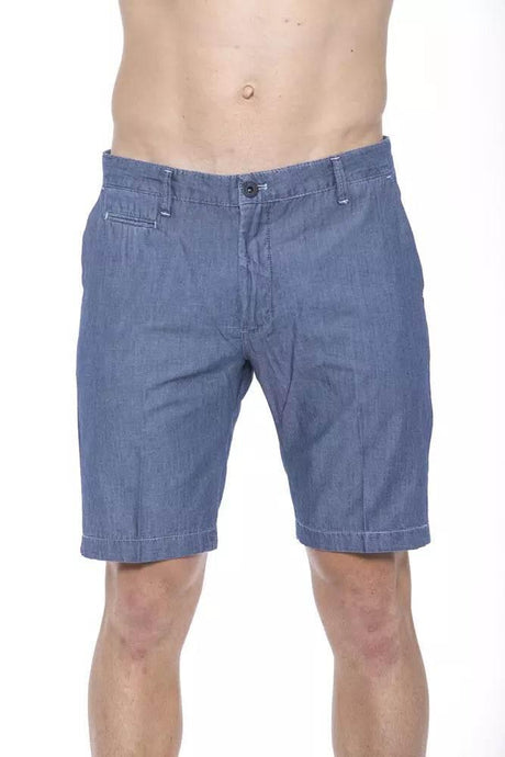 Armata Di Mare Chic Nautical Blue Bermuda Shorts - Hilstor