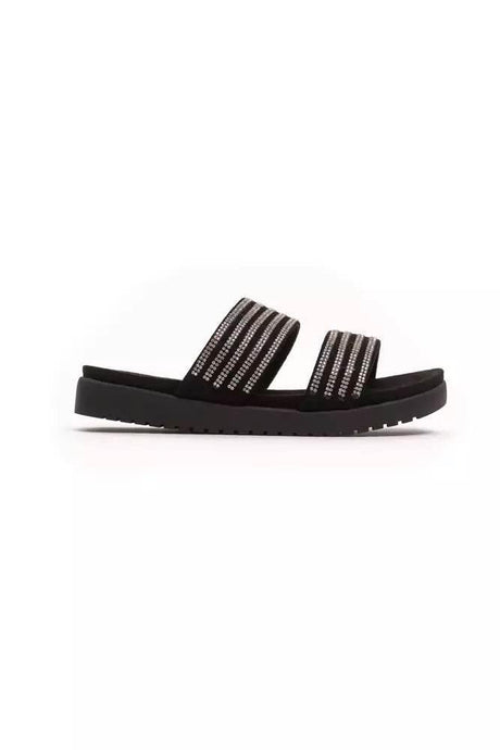Péché Originel Silver Textile Women Sandal - Hilstor