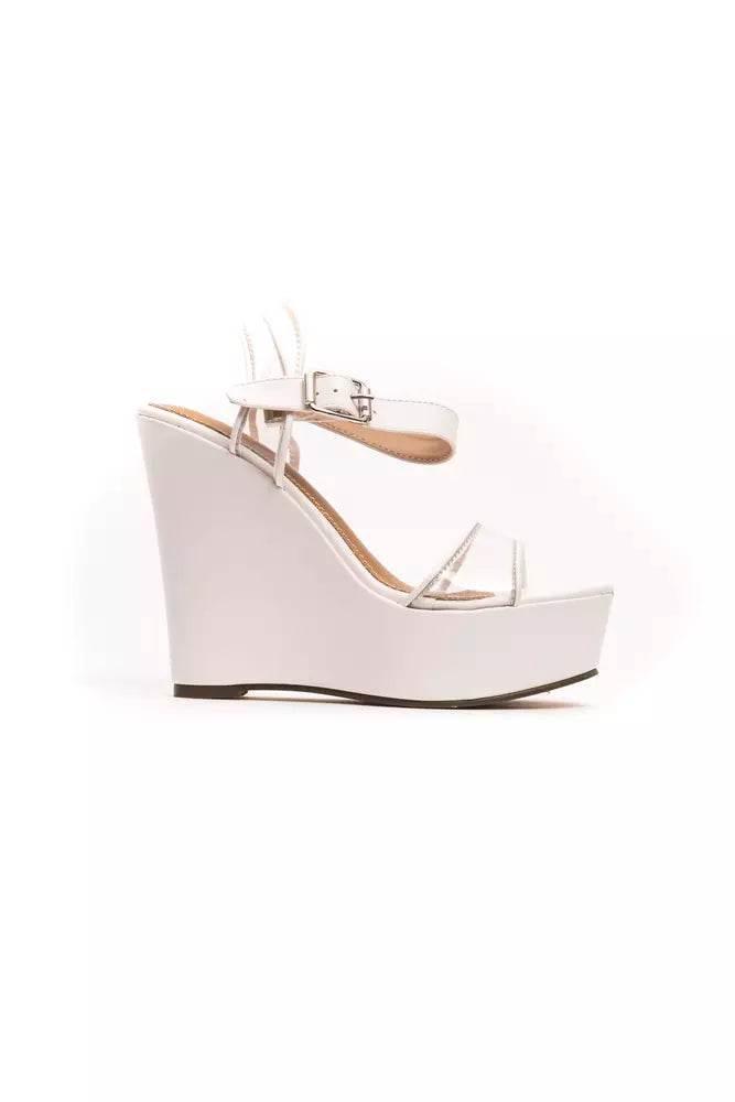 Péché Originel White Polyethylene Women Sandal - Hilstor