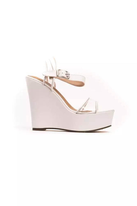 Péché Originel White Polyethylene Women Sandal - Hilstor