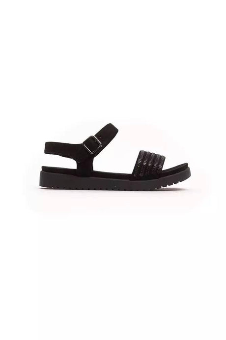 Péché Originel Black Textile Women Sandal - Hilstor