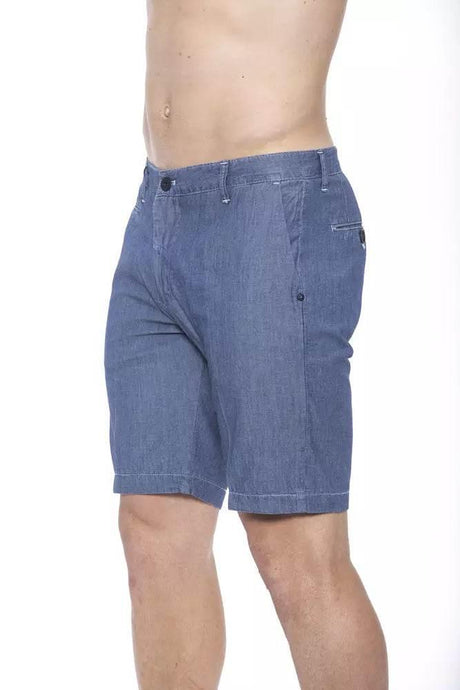 Armata Di Mare Chic Nautical Blue Bermuda Shorts - Hilstor