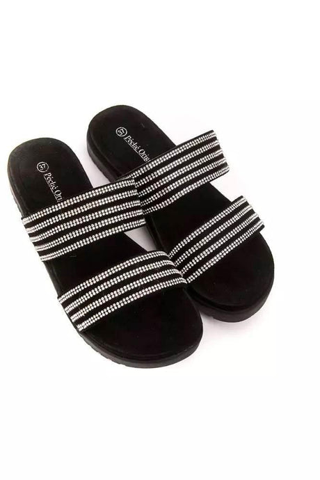 Péché Originel Silver Textile Women Sandal - Hilstor