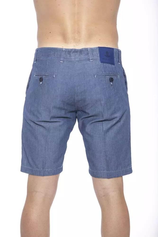 Armata Di Mare Chic Nautical Blue Bermuda Shorts - Hilstor