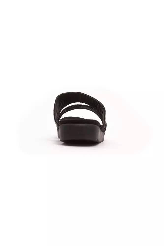 Péché Originel Silver Textile Women Sandal - Hilstor