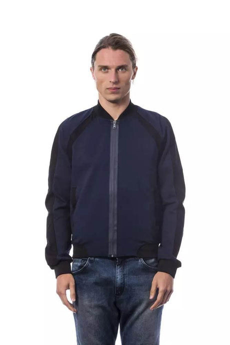 Verri Blue Viscose Men Sweater - Hilstor