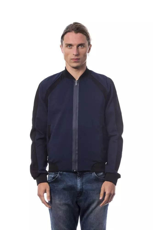 Verri Blue Viscose Men Sweater - Hilstor