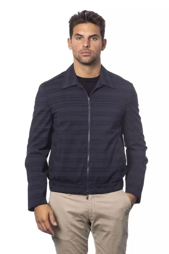 Verri Elegant Wool Blend Bomber Jacket - Hilstor