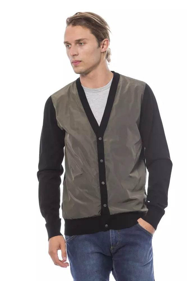 Verri Multicolor Wool Men Cardigan - Hilstor