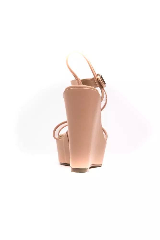 Péché Originel Beige Polyethylene Women Sandal - Hilstor