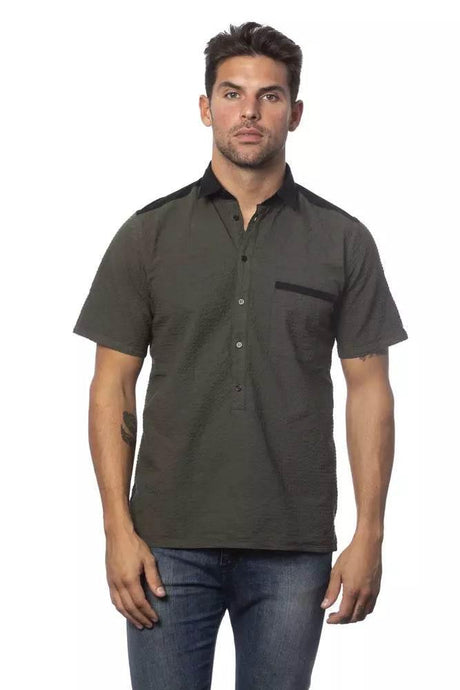Verri Army Cotton Men Shirt - Hilstor