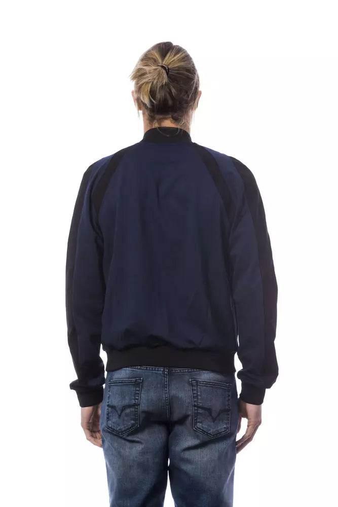 Verri Blue Viscose Men Sweater - Hilstor