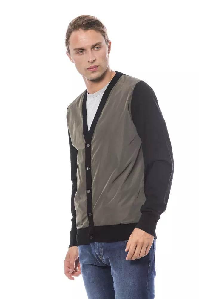 Verri Multicolor Wool Men Cardigan - Hilstor