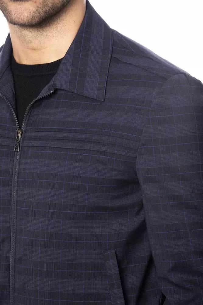 Verri Elegant Wool Blend Bomber Jacket - Hilstor