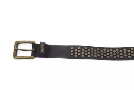 BYBLOS Black Cowhide Women Belt - Hilstor