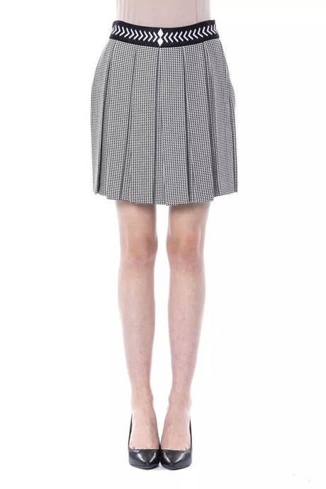 BYBLOS Black Viscose Women Skirt - Hilstor