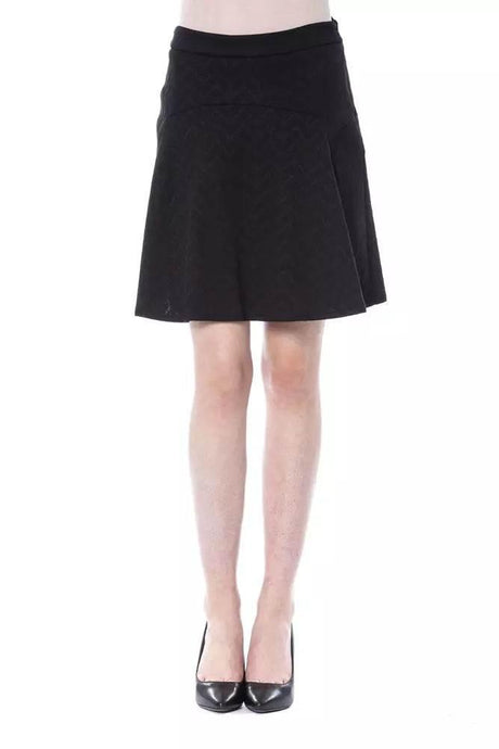 BYBLOS Black Polyester Women Skirt - Hilstor