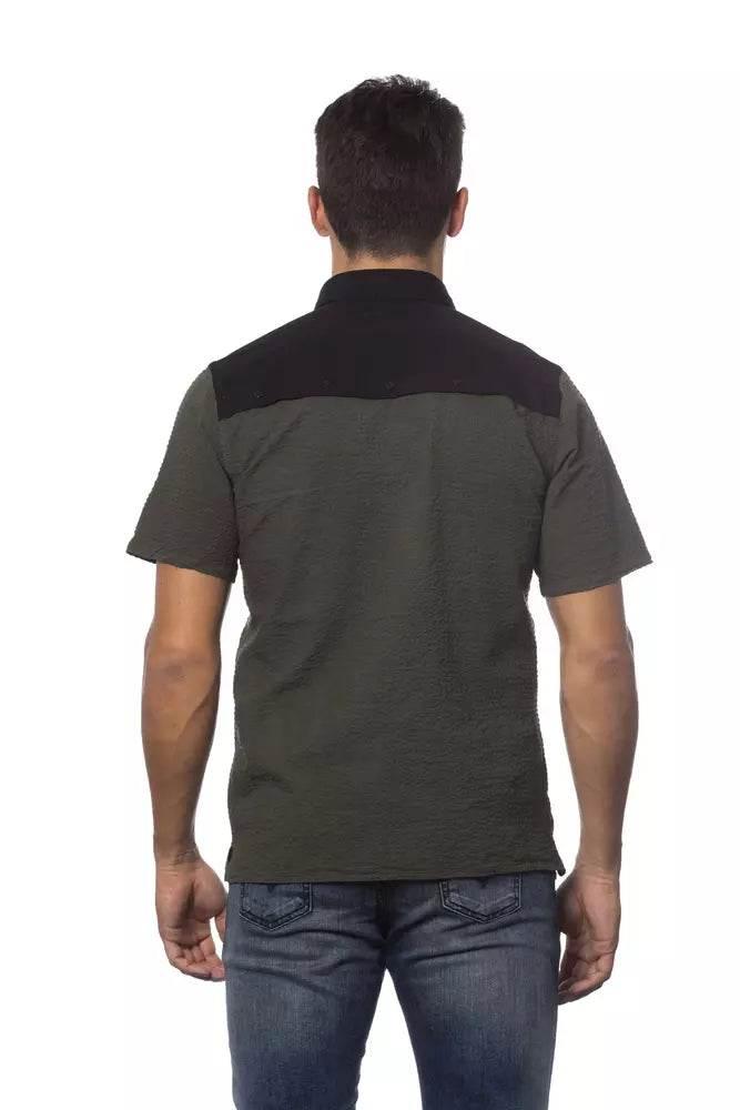 Verri Army Cotton Men Shirt - Hilstor