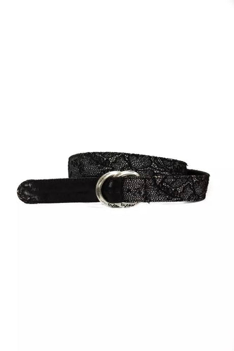 BYBLOS Black Wool Women Belt - Hilstor