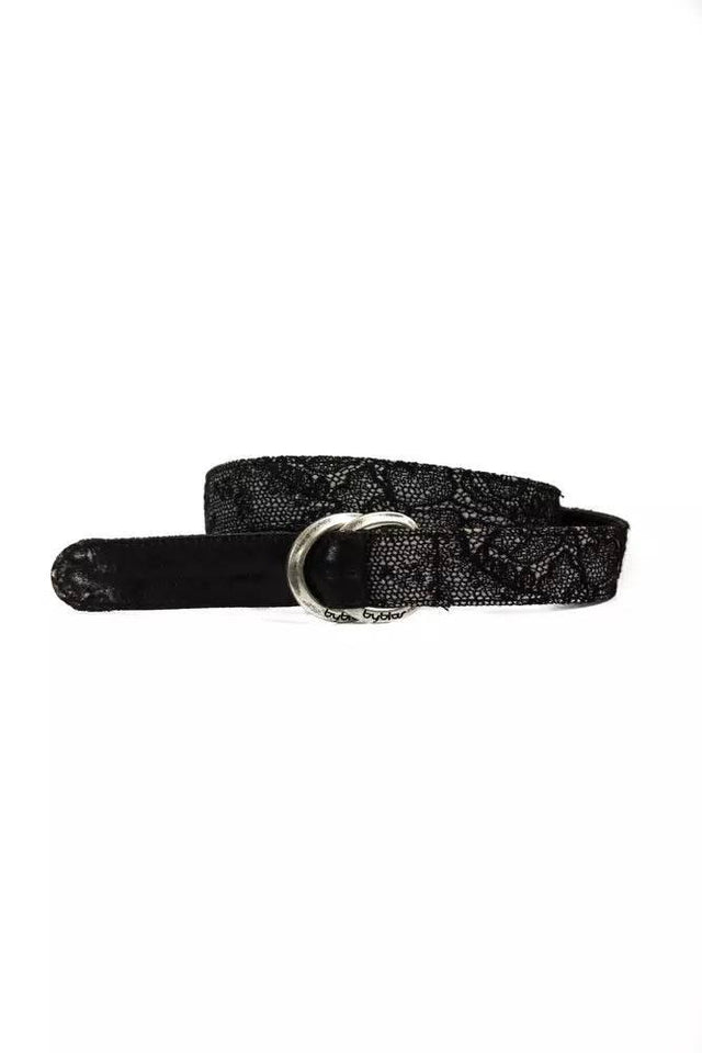 BYBLOS Black Wool Women Belt - Hilstor