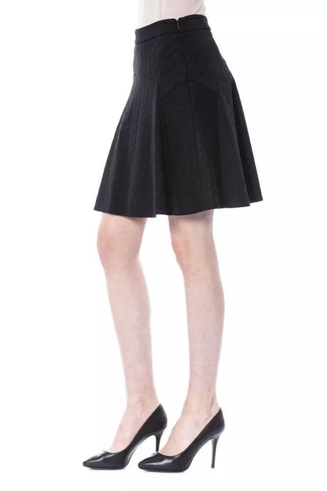 BYBLOS Black Polyester Women Skirt - Hilstor