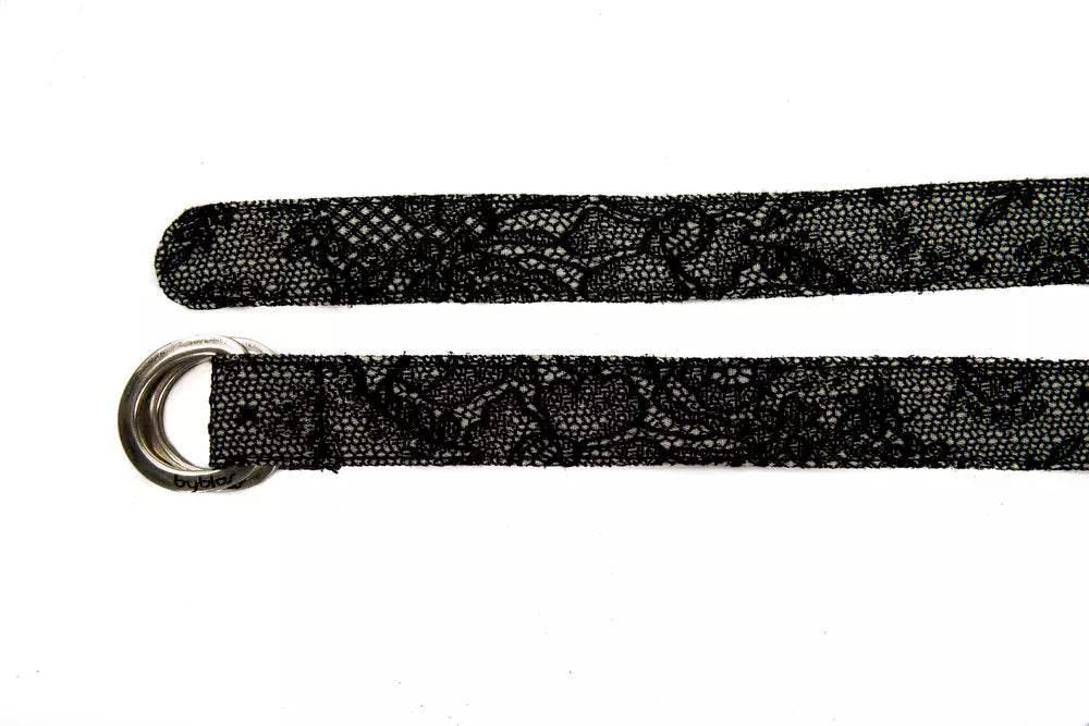 BYBLOS Black Wool Women Belt - Hilstor