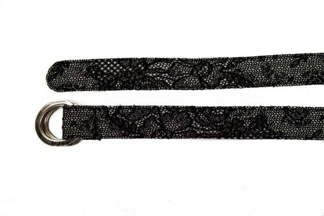BYBLOS Black Wool Women Belt - Hilstor