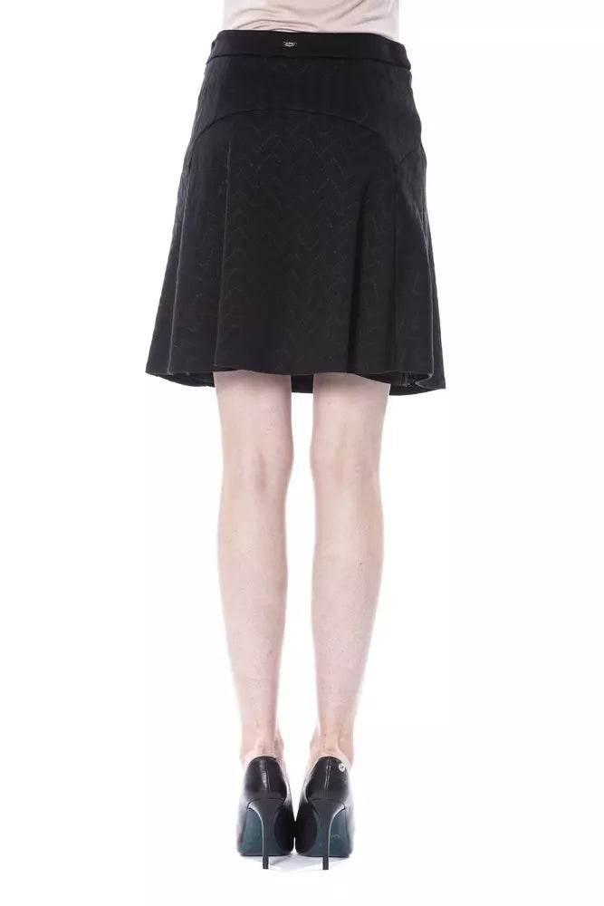 BYBLOS Black Polyester Women Skirt - Hilstor