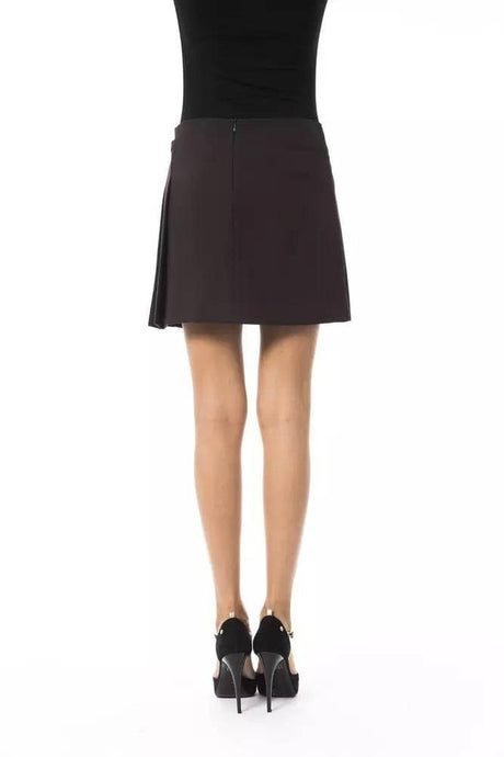 BYBLOS Brown Polyester Women Skirt - Hilstor