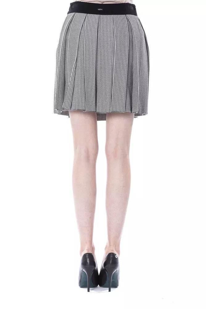 BYBLOS Black Viscose Women Skirt - Hilstor