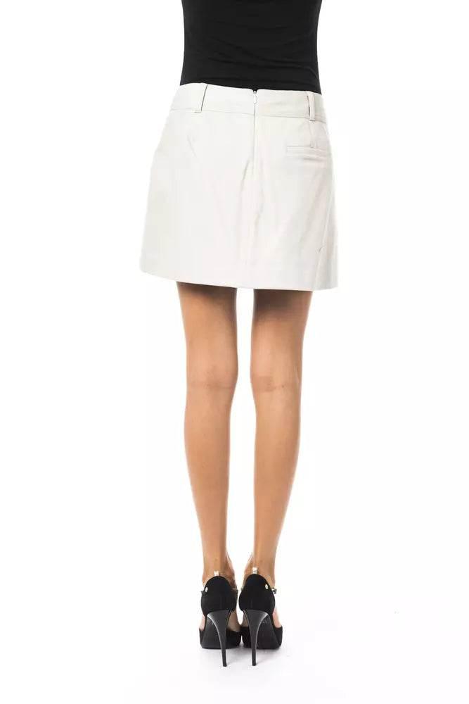 BYBLOS Gray Cotton Women Skirt - Hilstor