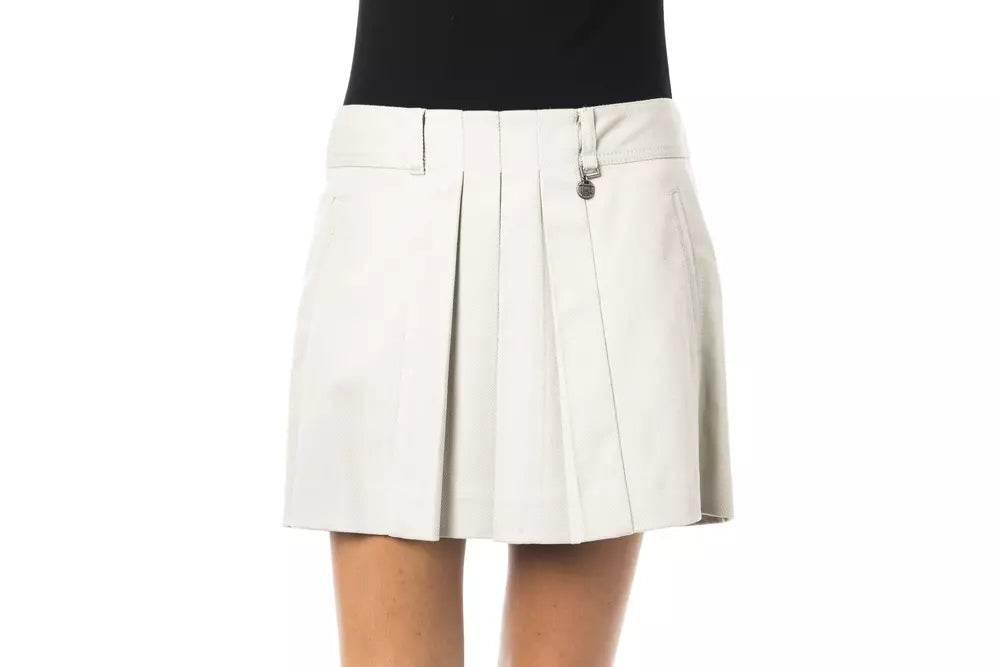 BYBLOS Gray Cotton Women Skirt - Hilstor