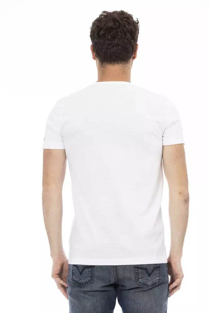 Trussardi Action Elegant V-Neck Short Sleeve T-Shirt - Hilstor
