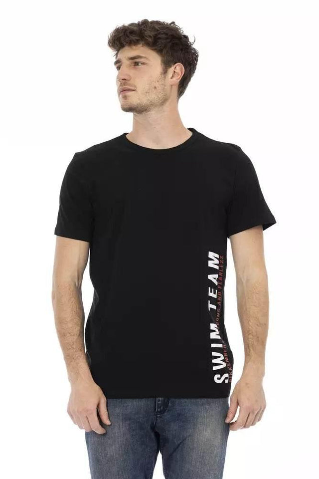 Bikkembergs Black Cotton Men T-Shirt - Hilstor