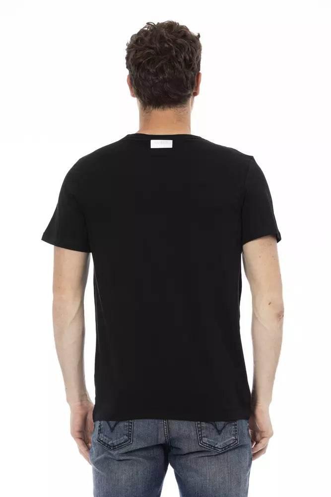 Bikkembergs Black Cotton Men T-Shirt - Hilstor