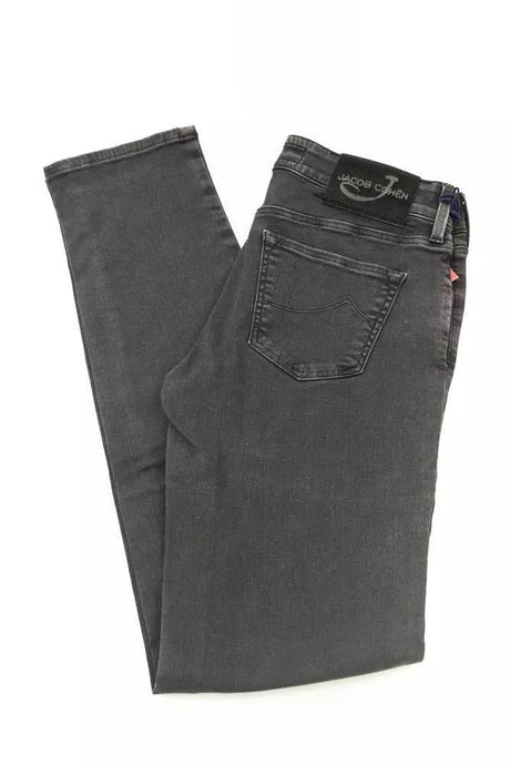 Jacob Cohen Black Cotton Women Jeans - Hilstor